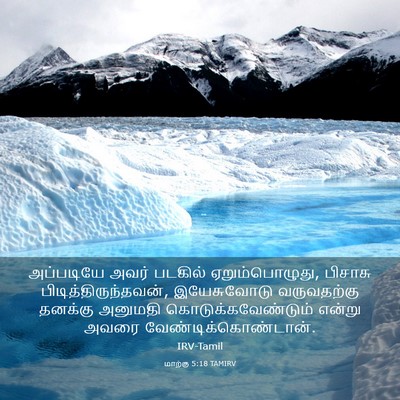 Picture 03 - மாற்கு 5:18 TAMIRV - அப்படியே அவர் - Bible Verse Picture