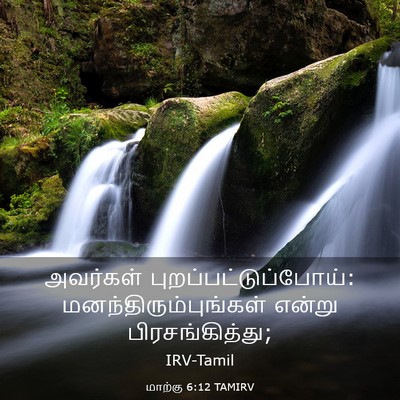 Picture 03 - மாற்கு 6:12 TAMIRV - அவர்கள் - Bible Verse Picture