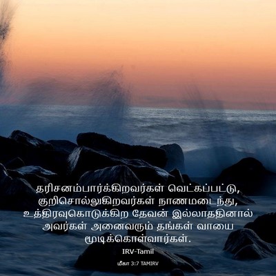 Picture 03 - மீகா 3:7 TAMIRV -  - Bible Verse Picture