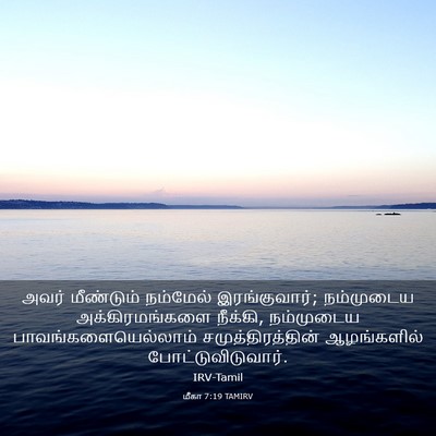 Picture 03 - மீகா 7:19 TAMIRV - அவர் மீண்டும் - Bible Verse Picture