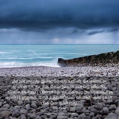 Picture 03 - யாத்திராகமம் 14:19 TAMIRV - அப்பொழுது - Bible Verse Picture