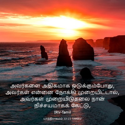 Picture 03 - யாத்திராகமம் 22:23 TAMIRV - அவர்களை அதிகமாக - Bible Verse Picture