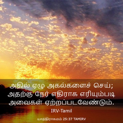 Picture 03 - யாத்திராகமம் 25:37 TAMIRV - அதில் ஏழு - Bible Verse Picture