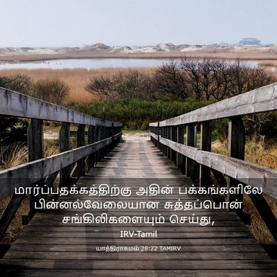 Picture 03 - யாத்திராகமம் 28:22 TAMIRV -  - Bible Verse Picture