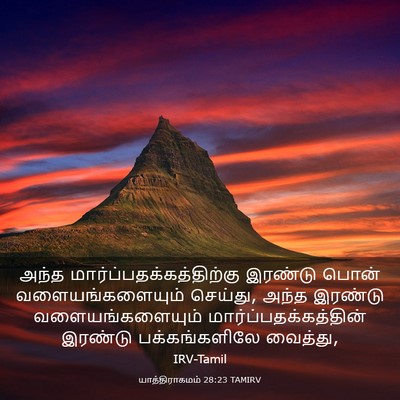 Picture 03 - யாத்திராகமம் 28:23 TAMIRV - அந்த - Bible Verse Picture