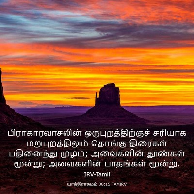 Picture 03 - யாத்திராகமம் 38:15 TAMIRV - பிராகாரவாசலின் - Bible Verse Picture