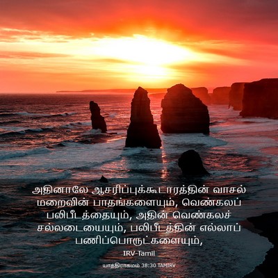Picture 03 - யாத்திராகமம் 38:30 TAMIRV - அதினாலே - Bible Verse Picture