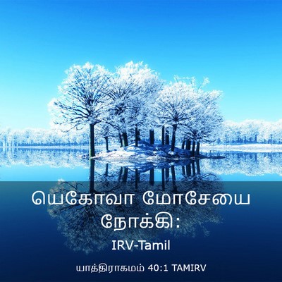 Picture 03 - யாத்திராகமம் 40:1 TAMIRV - யெகோவா மோசேயை - Bible Verse Picture
