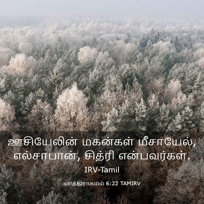 Picture 03 - யாத்திராகமம் 6:22 TAMIRV - ஊசியேலின் மகன்கள் - Bible Verse Picture