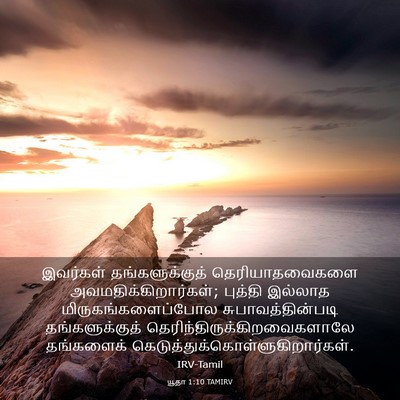 Picture 03 - யூதா 1:10 TAMIRV - இவர்கள் - Bible Verse Picture