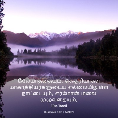 Picture 03 - யோசுவா 13:11 TAMIRV - கீலேயாத்தையும், - Bible Verse Picture