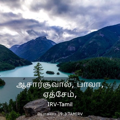 Picture 03 - யோசுவா 19:3 TAMIRV - ஆசார்சூவால், பாலா, - Bible Verse Picture