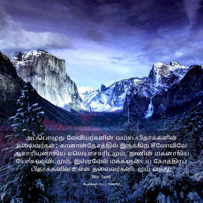 Picture 03 - யோசுவா 21:1 TAMIRV - அப்பொழுது - Bible Verse Picture