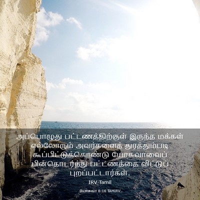 Picture 03 - யோசுவா 8:16 TAMIRV - அப்பொழுது - Bible Verse Picture