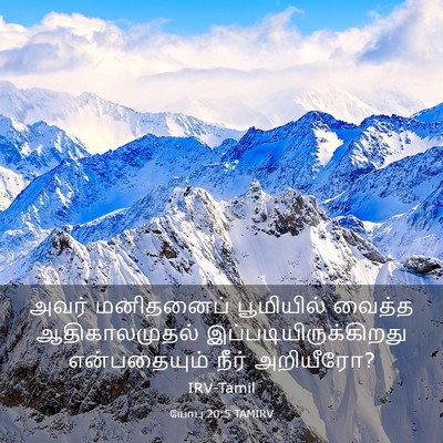 Picture 03 - யோபு 20:5 TAMIRV - அவர் மனிதனைப் - Bible Verse Picture
