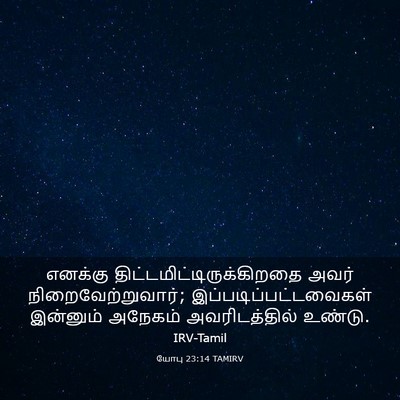 Picture 03 - யோபு 23:14 TAMIRV - எனக்கு - Bible Verse Picture