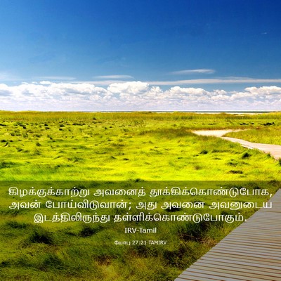 Picture 03 - யோபு 27:21 TAMIRV - கிழக்குக்காற்று - Bible Verse Picture