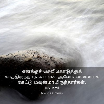 Picture 03 - யோபு 29:21 TAMIRV - எனக்குச் - Bible Verse Picture