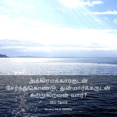 Picture 03 - யோபு 34:8 TAMIRV -  - Bible Verse Picture