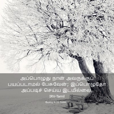 Picture 03 - யோபு 9:35 TAMIRV - அப்பொழுது நான் - Bible Verse Picture