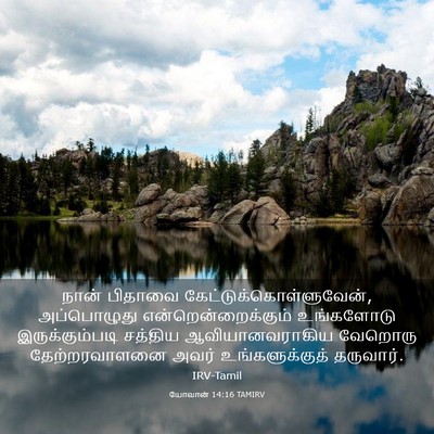 Picture 03 - யோவான் 14:16 TAMIRV - நான் பிதாவை - Bible Verse Picture