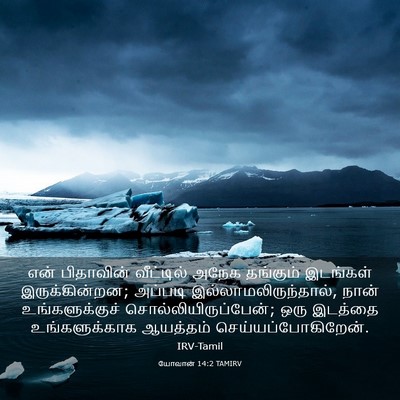 Picture 03 - யோவான் 14:2 TAMIRV - என் பிதாவின் - Bible Verse Picture