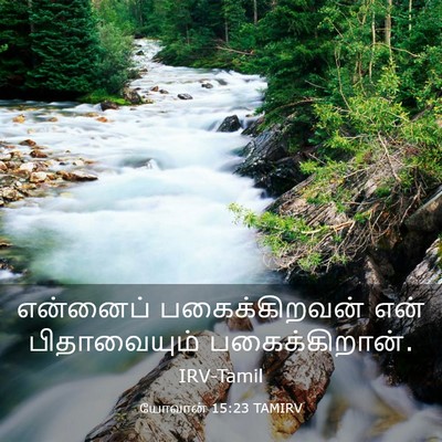 Picture 03 - யோவான் 15:23 TAMIRV - என்னைப் - Bible Verse Picture