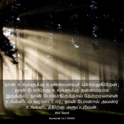 Picture 03 - யோவான் 16:7 TAMIRV - நான் உங்களுக்கு - Bible Verse Picture