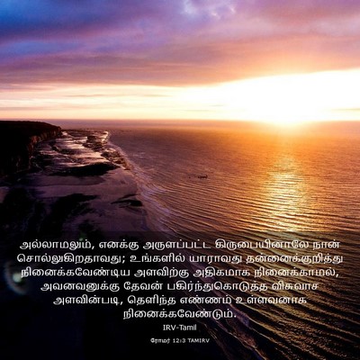 Picture 03 - ரோமர் 12:3 TAMIRV - அல்லாமலும், - Bible Verse Picture