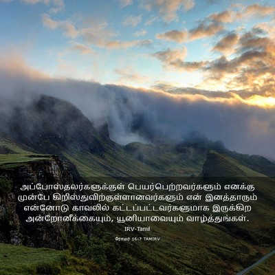 Picture 03 - ரோமர் 16:7 TAMIRV -  - Bible Verse Picture
