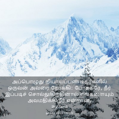 Picture 03 - லூக்கா 11:45 TAMIRV - அப்பொழுது - Bible Verse Picture