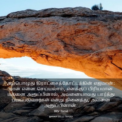 Picture 03 - லூக்கா 20:13 TAMIRV - அப்பொழுது - Bible Verse Picture