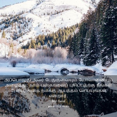 Picture 03 - லூக்கா 22:8 TAMIRV - அப்பொழுது அவர் - Bible Verse Picture