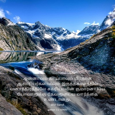 Picture 03 - லூக்கா 3:2 TAMIRV - அன்னாவும் - Bible Verse Picture