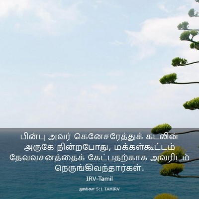 Picture 03 - லூக்கா 5:1 TAMIRV - பின்பு அவர் - Bible Verse Picture