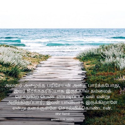 Picture 03 - லூக்கா 7:39 TAMIRV - அவரை அழைத்த - Bible Verse Picture