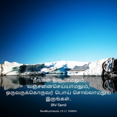 Picture 03 - லேவியராகமம் 19:11 TAMIRV - “நீங்கள் - Bible Verse Picture