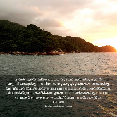 Picture 03 - லேவியராகமம் 25:50 TAMIRV - அவன் தான் - Bible Verse Picture