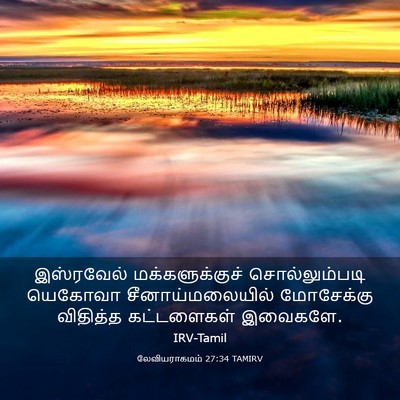 Picture 03 - லேவியராகமம் 27:34 TAMIRV - இஸ்ரவேல் - Bible Verse Picture