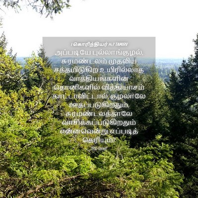 Picture 04 - 1 கொரிந்தியர் 14:7 TAMIRV - அப்படியே - Bible Verse Picture