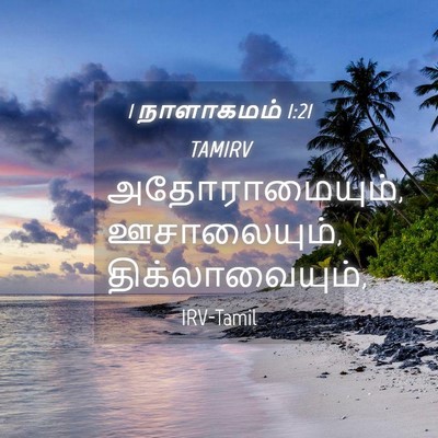 Picture 04 - 1 நாளாகமம் 1:21 TAMIRV - அதோராமையும், - Bible Verse Picture