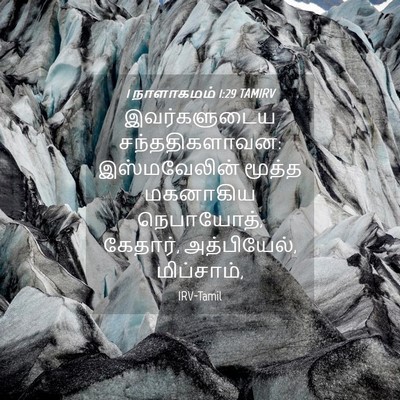 Picture 04 - 1 நாளாகமம் 1:29 TAMIRV - இவர்களுடைய - Bible Verse Picture