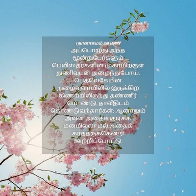 Picture 04 - 1 நாளாகமம் 11:18 TAMIRV - அப்பொழுது அந்த - Bible Verse Picture