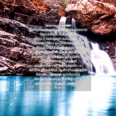 Picture 04 - 1 நாளாகமம் 13:2 TAMIRV - இஸ்ரவேல் - Bible Verse Picture