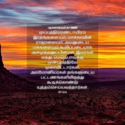 Picture 04 - 1 நாளாகமம் 19:7 TAMIRV -  - Bible Verse Picture