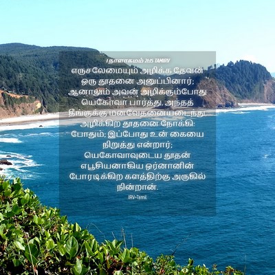 Picture 04 - 1 நாளாகமம் 21:15 TAMIRV - எருசலேமையும் - Bible Verse Picture
