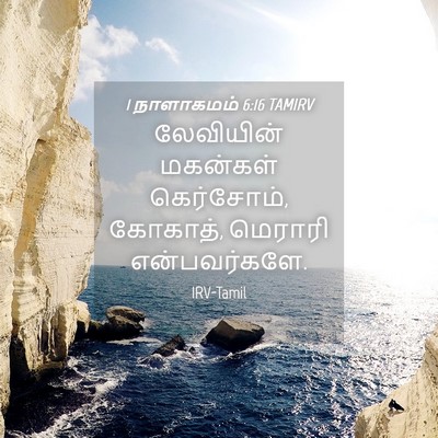 Picture 04 - 1 நாளாகமம் 6:16 TAMIRV - லேவியின் மகன்கள் - Bible Verse Picture