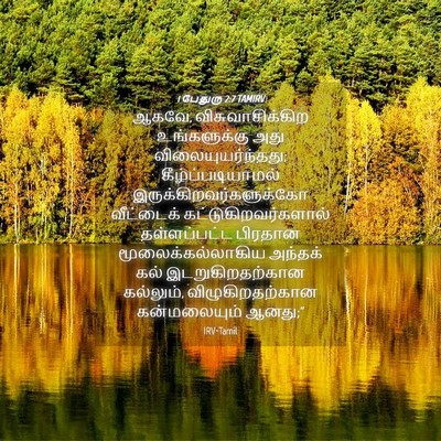 Picture 04 - 1 பேதுரு 2:7 TAMIRV - ஆகவே, - Bible Verse Picture