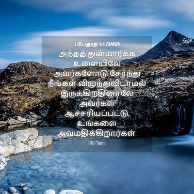 Picture 04 - 1 பேதுரு 4:4 TAMIRV - அந்தத் - Bible Verse Picture