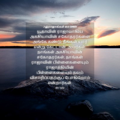 Picture 04 - 2 இராஜாக்கள் 10:13 TAMIRV - யூதாவின் - Bible Verse Picture
